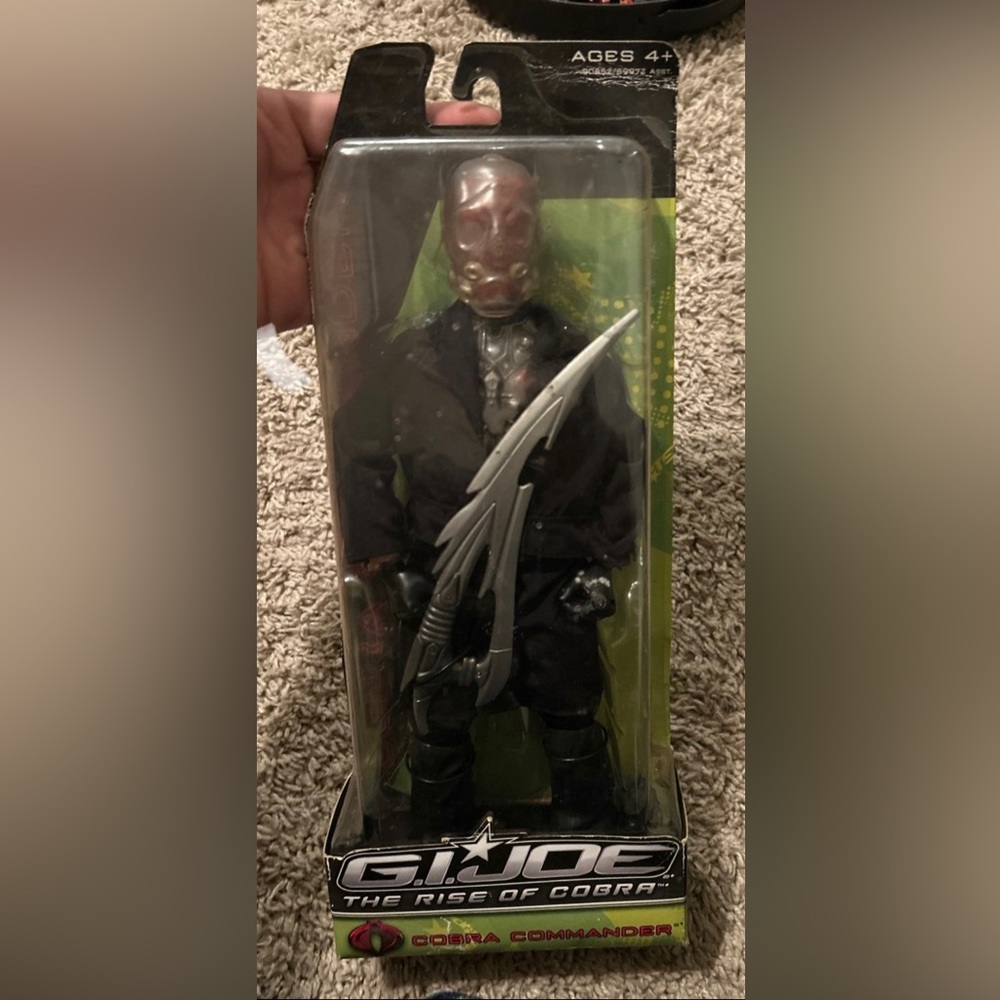 Cobra Commander Gi Joe Rise of Cobra 0788-cc 2009 Hasbro Figure 5506 BRAND NEW